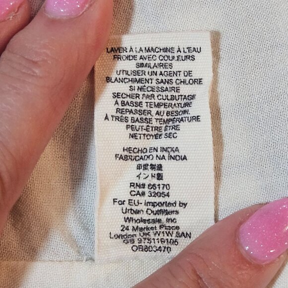 Free People Nodia Black & White Gingham Wrap Dress 2 Spring Summer Beach - Picture 14 of 15